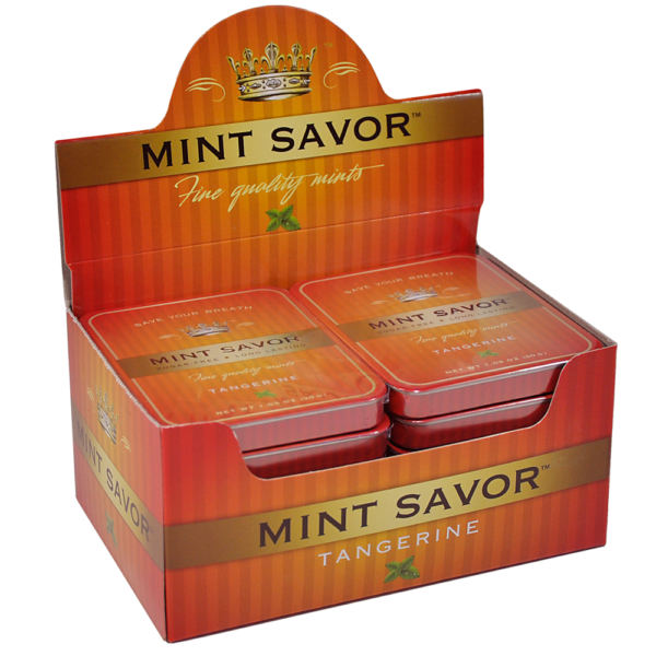 Mint Savor Tangerine Box of 12